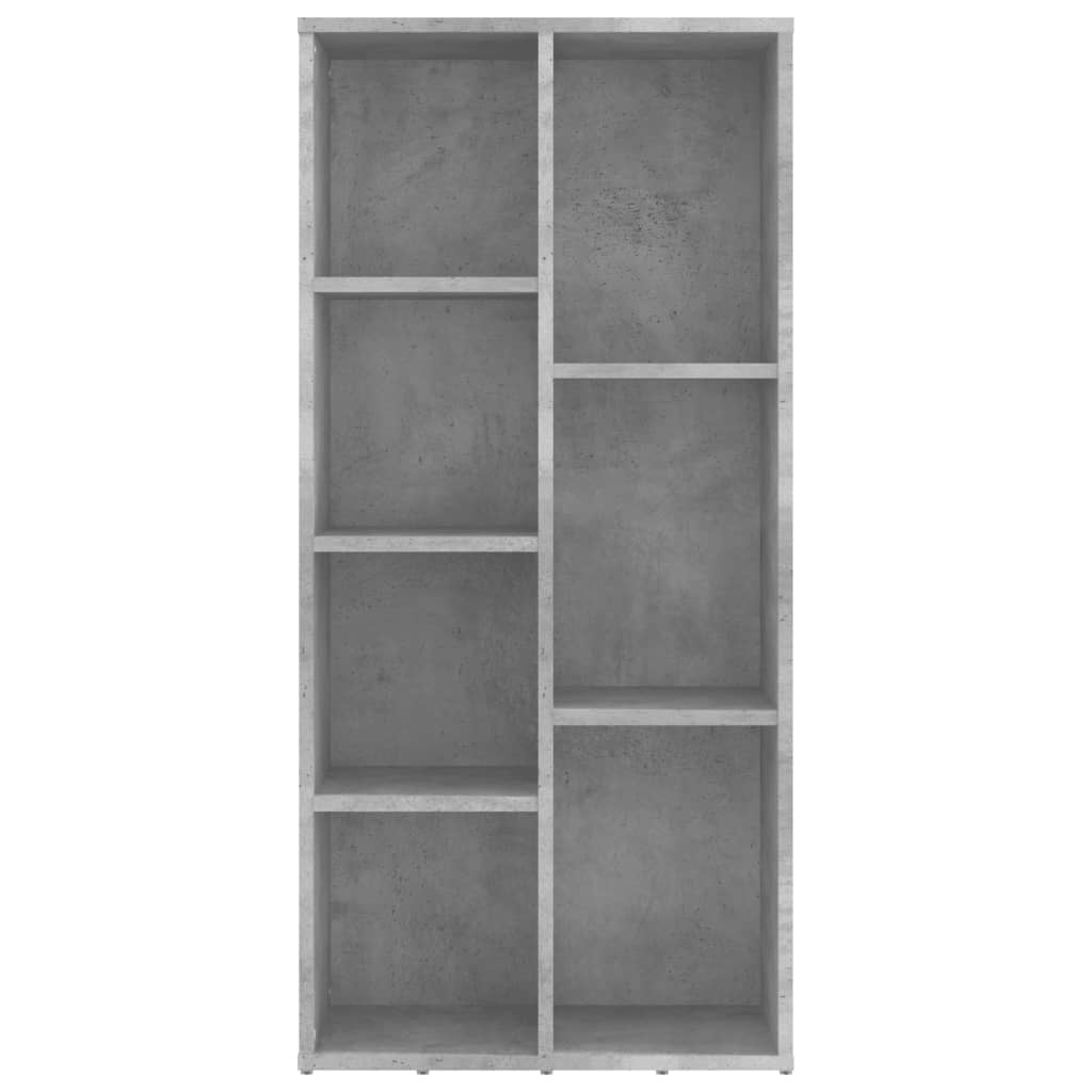 VidaXL Boekenkast 50x25x106 cm spaanplaat betongrijs