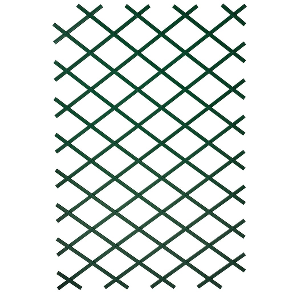 vidaXL Tuinlatwerk 50x150 cm PVC groen 6040702