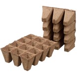 vidaXL Turfpotten 144 stuks 4x4x5 cm 6020128