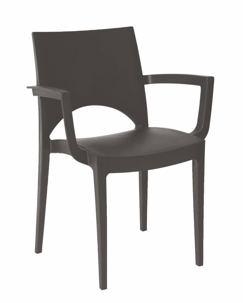 Kantinestoel Design Lana met armleggers