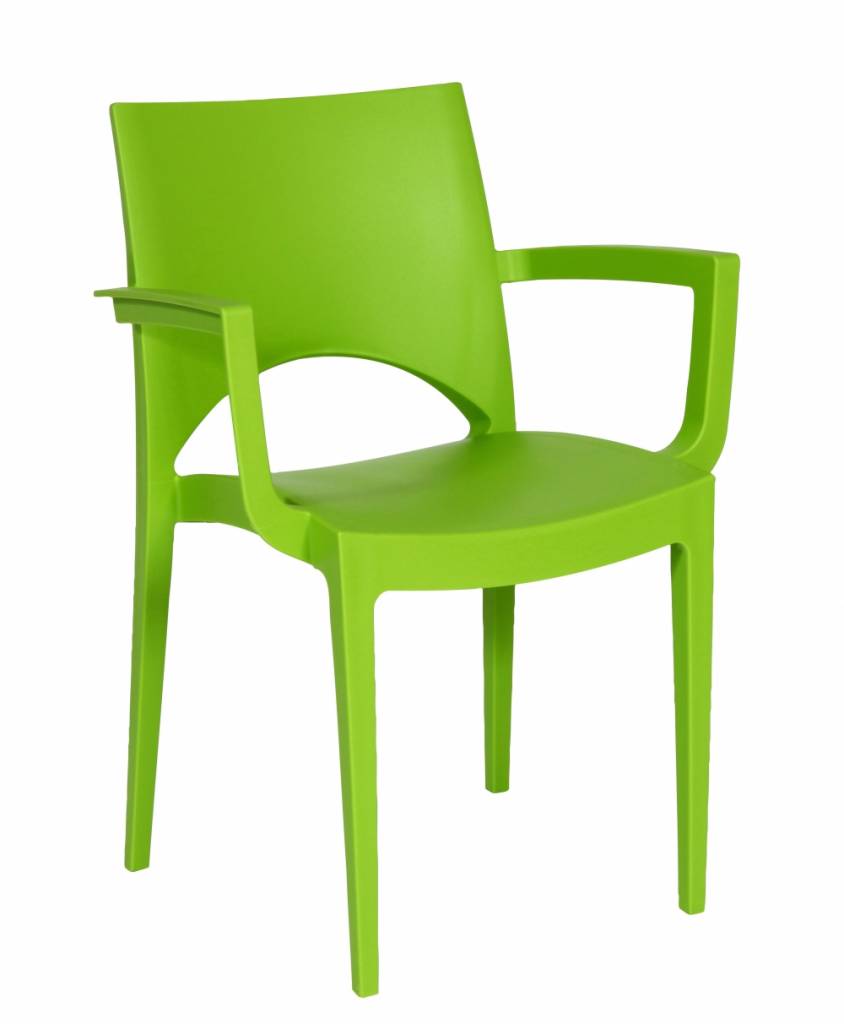 Kantinestoel Design Lana met armleggers