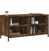 VidaXL Tv-meubel 100x40x50 cm bewerkt hout gerookt eikenkleurig
