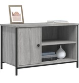 VidaXL Tv-meubel 80x40x50 cm bewerkt hout grijs sonoma eikenkleurig