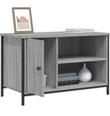 VidaXL Tv-meubel 80x40x50 cm bewerkt hout grijs sonoma eikenkleurig