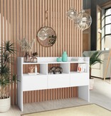 VidaXL Dressoir 105x30x70 cm bewerkt hout wit
