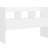 VidaXL Dressoir 105x30x70 cm bewerkt hout wit