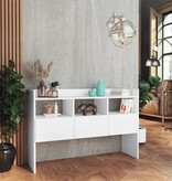 VidaXL Dressoir 105x30x70 cm bewerkt hout wit