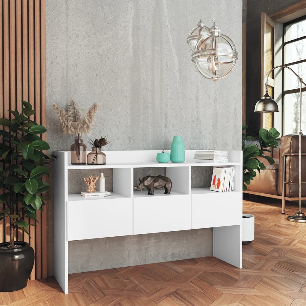 VidaXL Dressoir 105x30x70 cm bewerkt hout wit