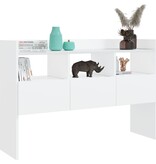 VidaXL Dressoir 105x30x70 cm bewerkt hout wit