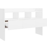 VidaXL Dressoir 105x30x70 cm bewerkt hout wit