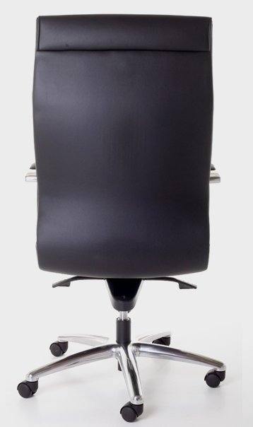 Directiestoel in Zwart leather