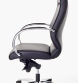 Directiestoel in Zwart leather