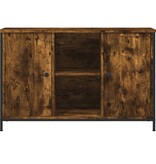 vidaXL Tv-meubel 100x35x65 cm bewerkt hout gerookt eikenkleurig