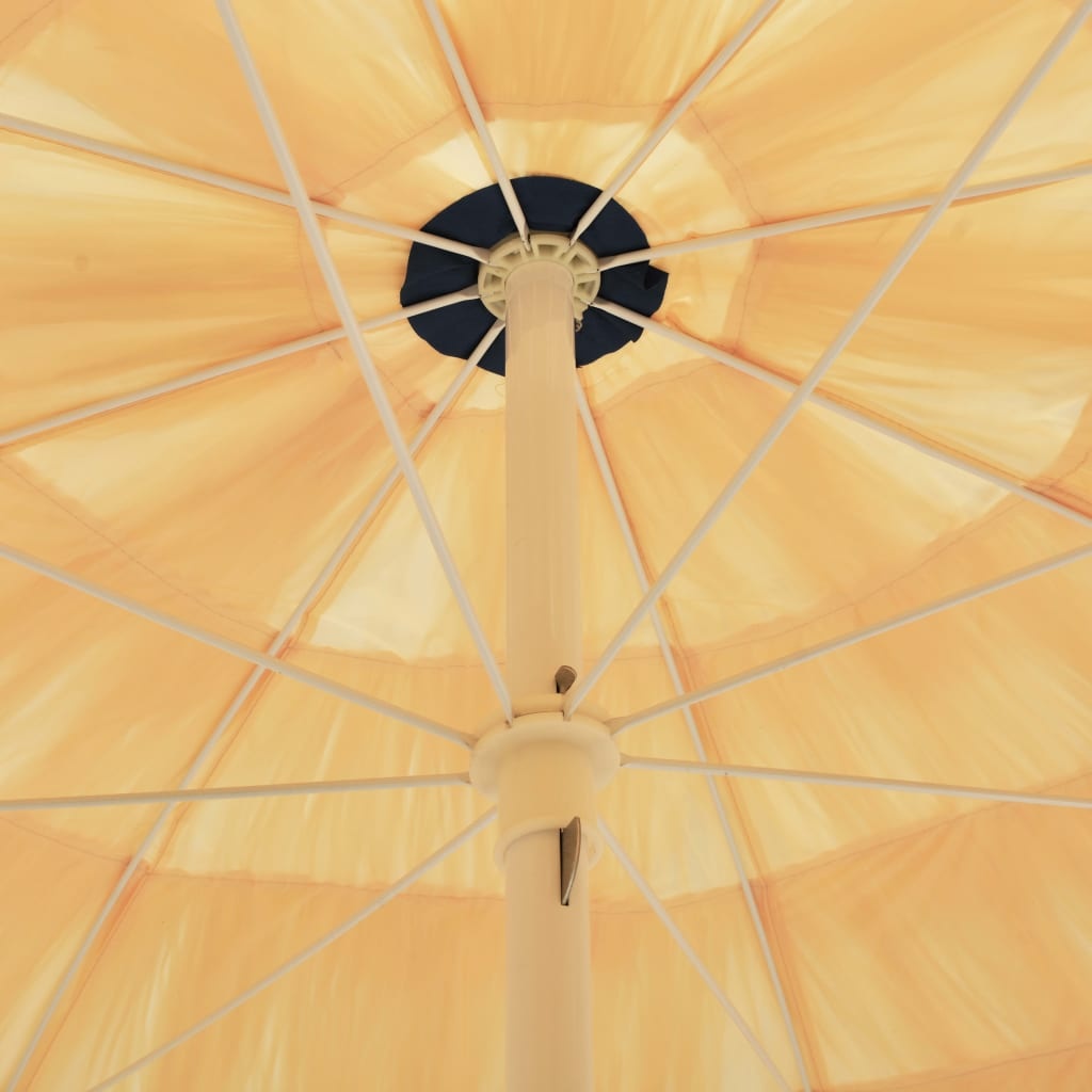 vidaXL Strandparasol Hawaï stijl 240 cm naturel