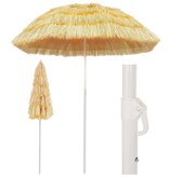 vidaXL Strandparasol Hawaï stijl 180 cm naturel