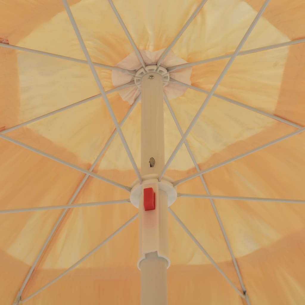 vidaXL Strandparasol Hawaï stijl 180 cm naturel