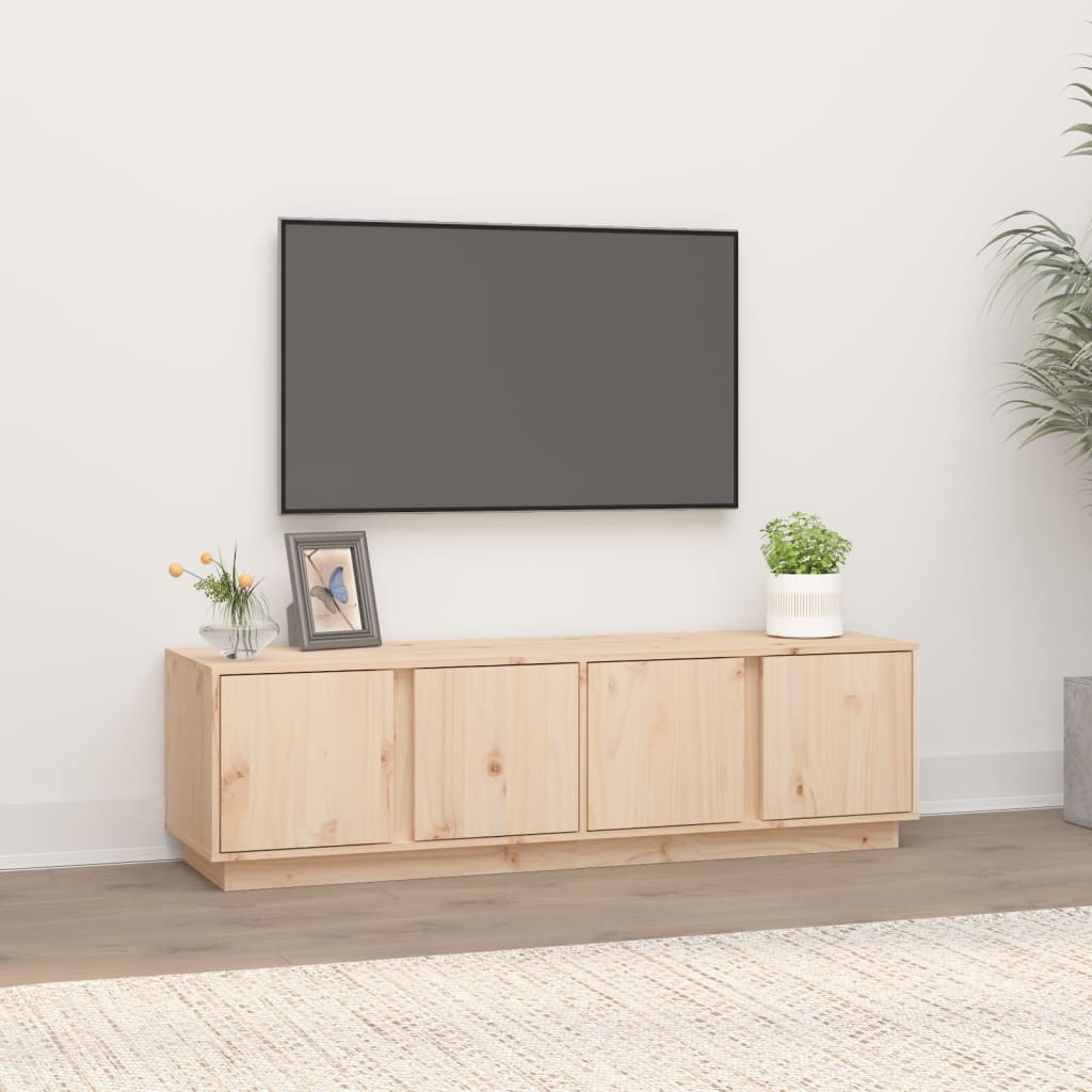 vidaXL Tv-meubel 140x40x40 cm massief grenenhout