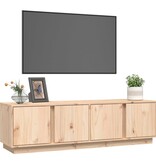 vidaXL Tv-meubel 140x40x40 cm massief grenenhout