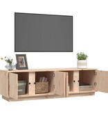 vidaXL Tv-meubel 140x40x40 cm massief grenenhout