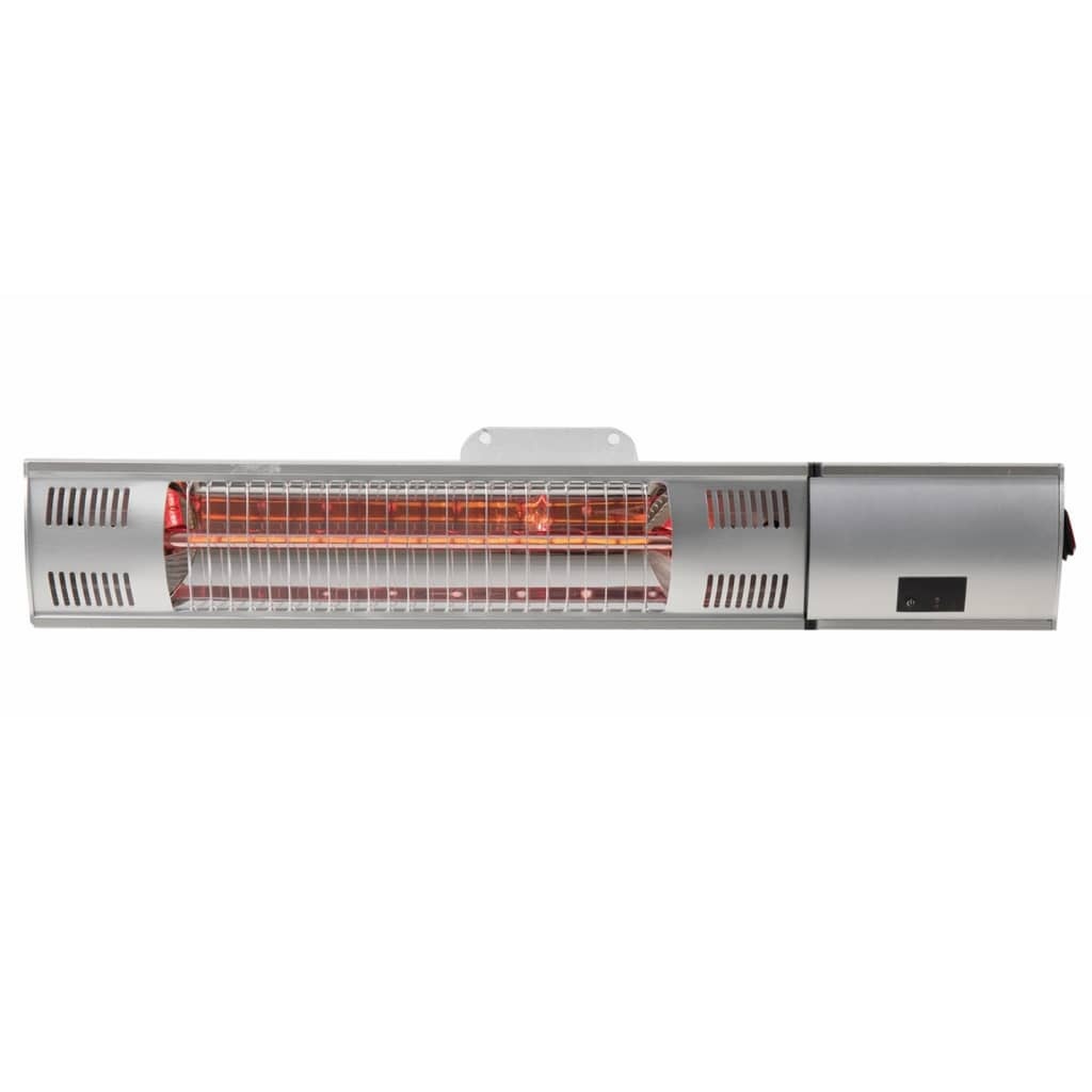 VidaXL Wandverwarmer Royal Diamond 2000 W Rose Gold zilver
