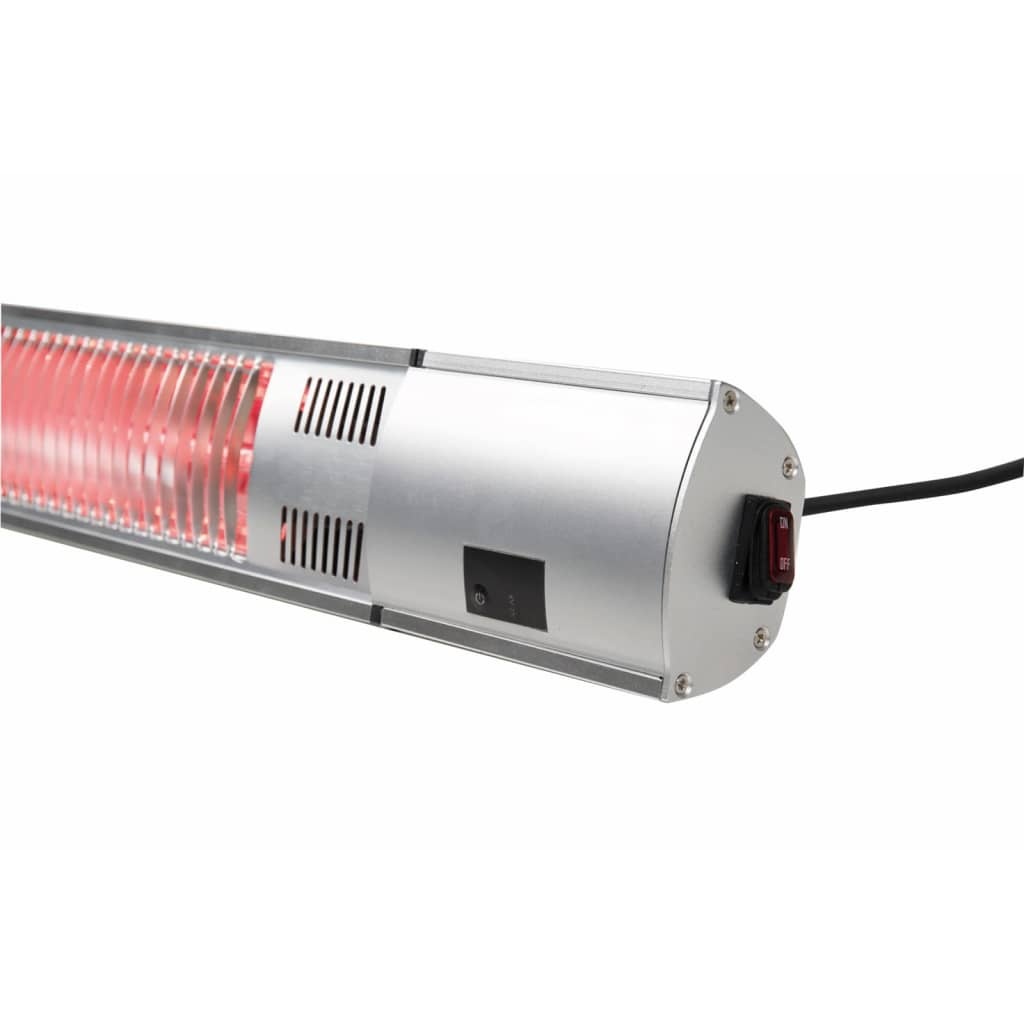 VidaXL Wandverwarmer Royal Diamond 2000 W Rose Gold zilver