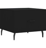 VidaXL Salontafel 50x50x40 cm bewerkt hout zwart