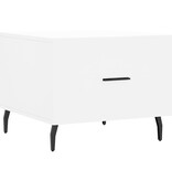 VidaXL Salontafel 50x50x40 cm bewerkt hout wit