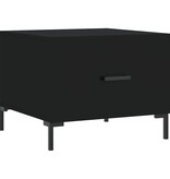 VidaXL Salontafel 50x50x40 cm bewerkt hout zwart