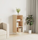 VidaXL Dressoir 34,5x32,5x90 cm bewerkt hout sonoma eikenkleurig