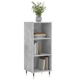 VidaXL Dressoir 34,5x32,5x90 cm bewerkt hout betongrijs