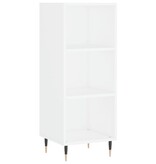 VidaXL Dressoir 34,5x32,5x90 cm bewerkt hout wit