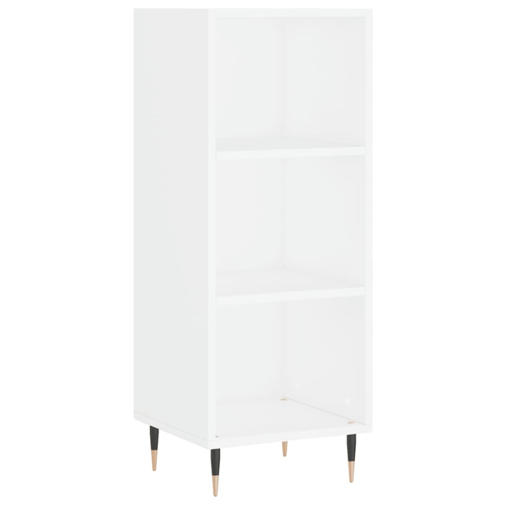 VidaXL Dressoir 34,5x32,5x90 cm bewerkt hout wit