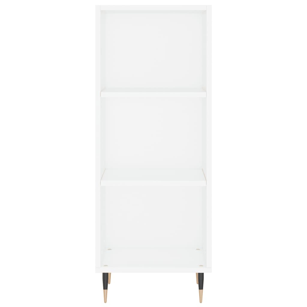 VidaXL Dressoir 34,5x32,5x90 cm bewerkt hout wit