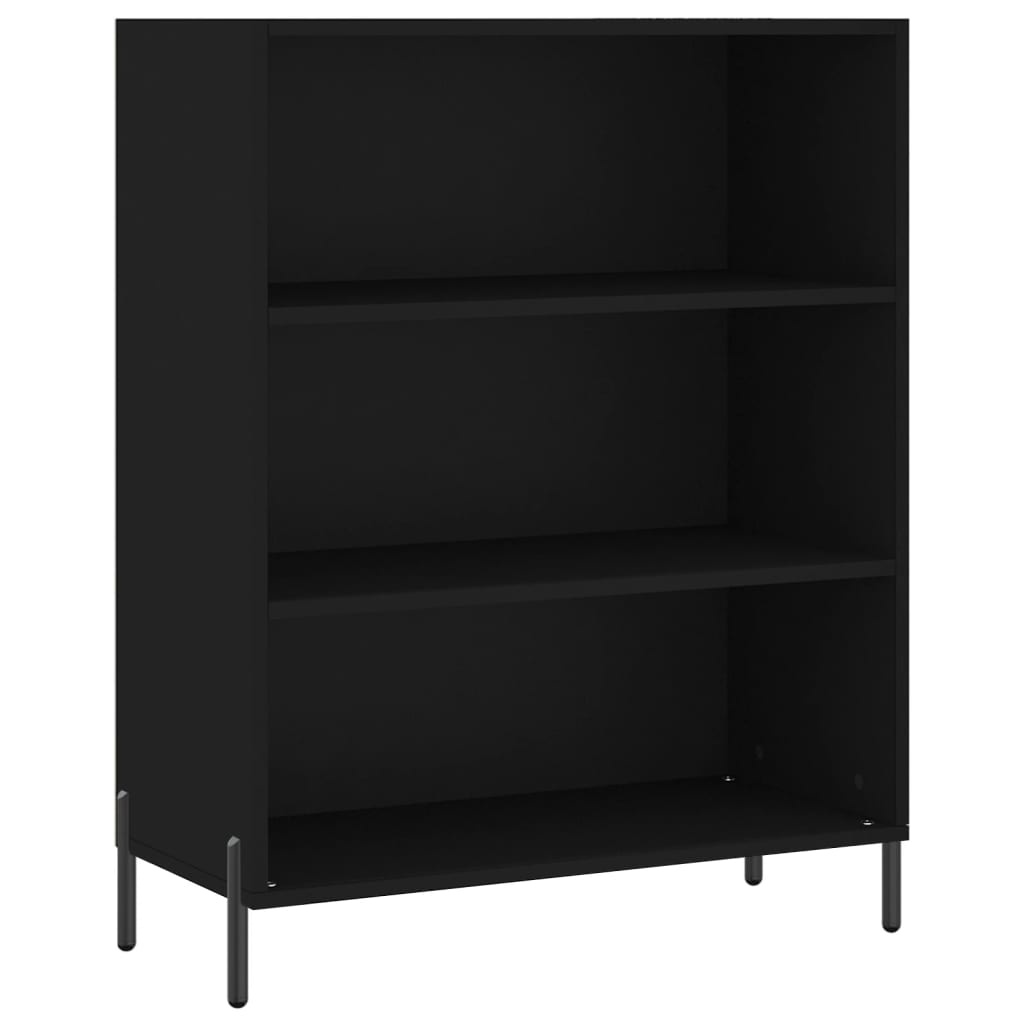 VidaXL vidaXLSchappenkast 69,5x32,5x90 cm bewerkt hout zwart