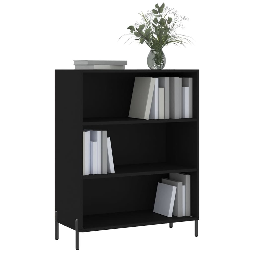 VidaXL vidaXLSchappenkast 69,5x32,5x90 cm bewerkt hout zwart