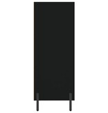 VidaXL vidaXLSchappenkast 69,5x32,5x90 cm bewerkt hout zwart