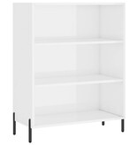 VidaXL Schappenkast 69,5x32,5x90 cm bewerkt hout wit