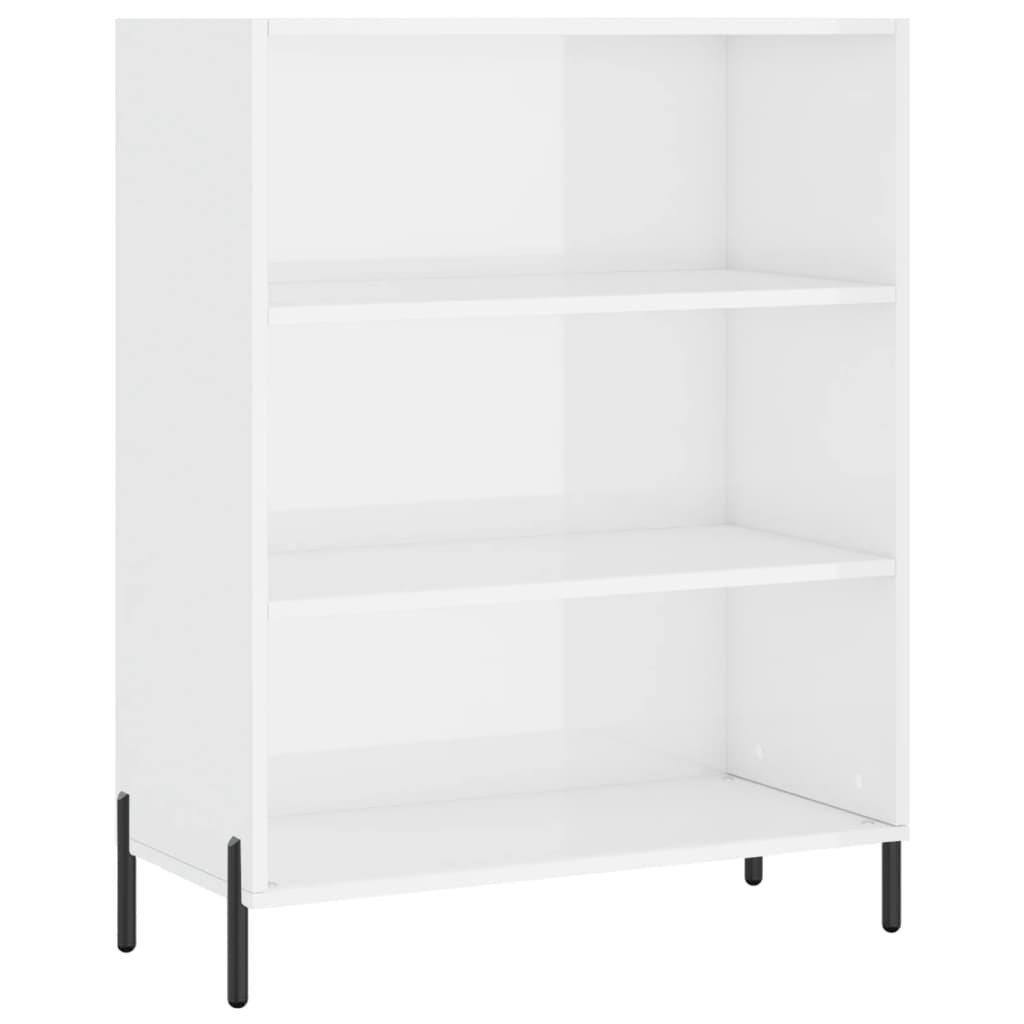 VidaXL Schappenkast 69,5x32,5x90 cm bewerkt hout wit