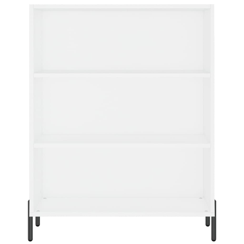 VidaXL Schappenkast 69,5x32,5x90 cm bewerkt hout wit