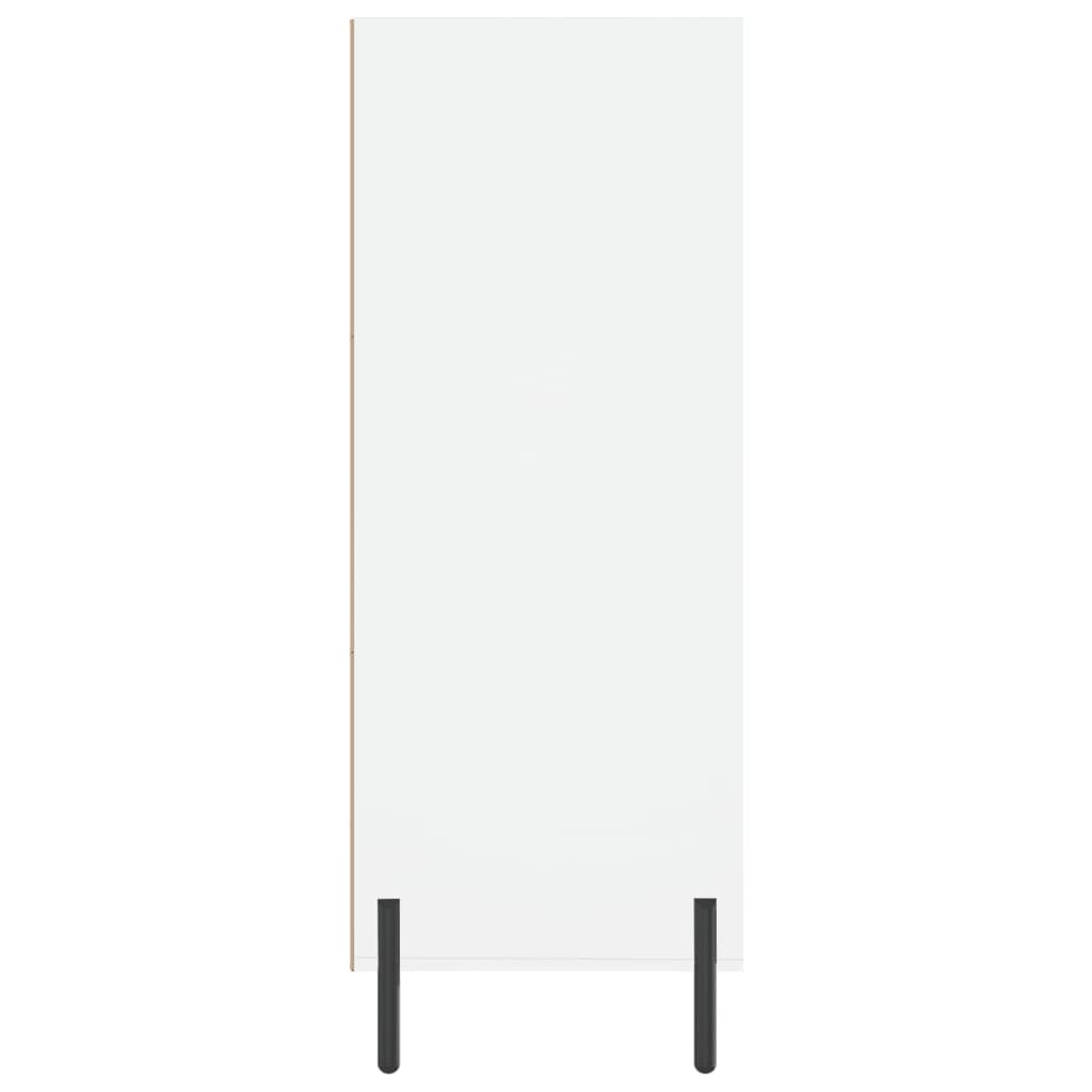 VidaXL Schappenkast 69,5x32,5x90 cm bewerkt hout wit