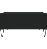 VidaXL Salontafel 60x60x30 cm bewerkt hout zwart