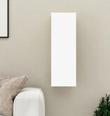 VidaXL Tv-meubel 30,5x30x90 cm spaanplaat wit
