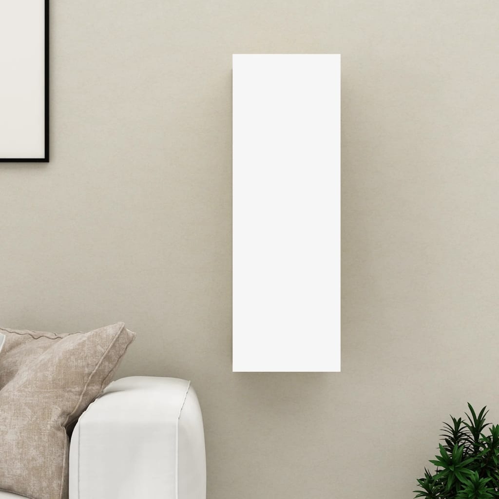 VidaXL Tv-meubel 30,5x30x90 cm spaanplaat wit