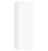 VidaXL Tv-meubel 30,5x30x90 cm spaanplaat wit