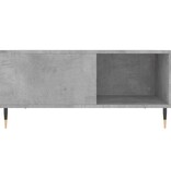 vidaXL Salontafel 80x80x36,5 cm bewerkt hout betongrijs