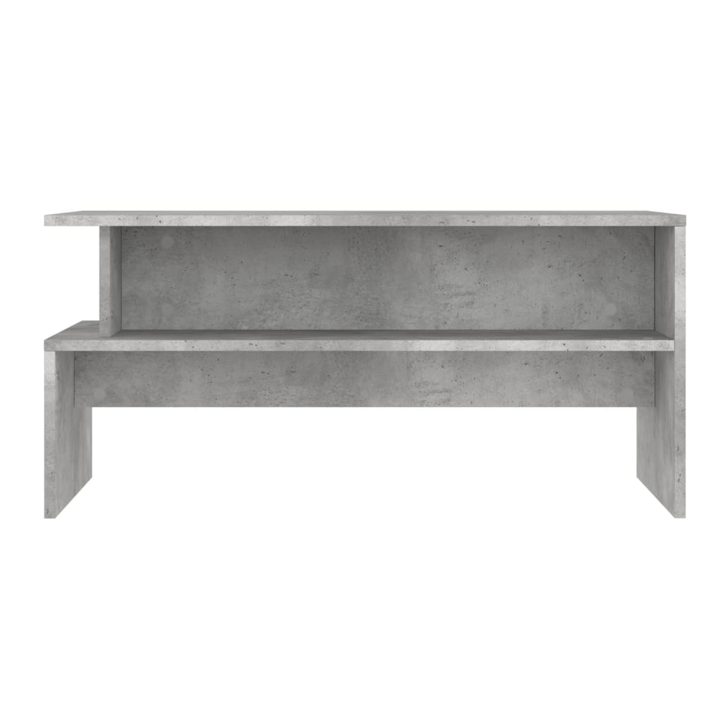 VidaXL Salontafel 90x55x42,5 cm bewerkt hout betongrijs