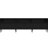 VidaXL Tv-meubel 150x30x44,5 cm bewerkt hout zwart