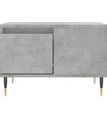 VidaXL Salontafel 55x55x36,5 cm bewerkt hout betongrijs