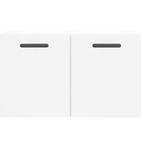 VidaXL Wandkast 60x36,5x35 cm bewerkt hout wit