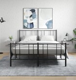 VidaXL Nachtkastjes 2 st wandgemonteerd 35x35x20 cm grijs sonoma eiken